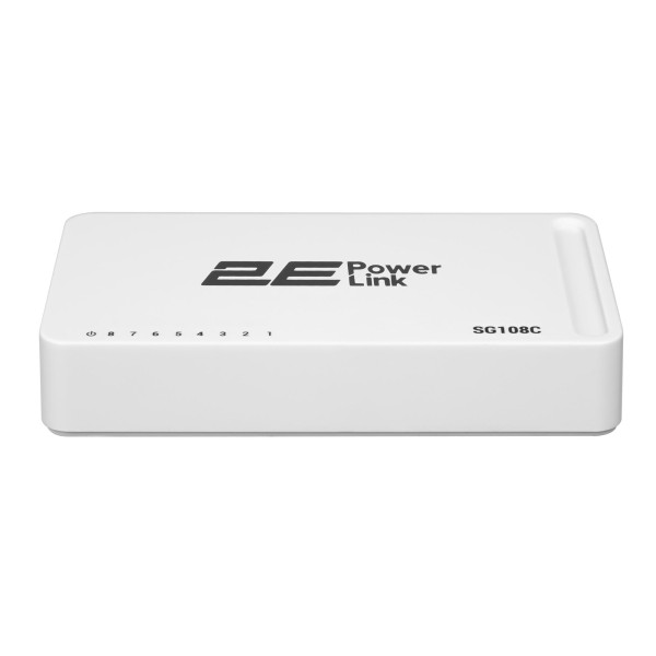 Коммутатор 2E PowerLink SG108C (8xGE, неуправляемый)