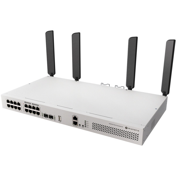 Коммутатор MikroTik CRS418-8P-8G-2S+5axQ2axQ-RM
