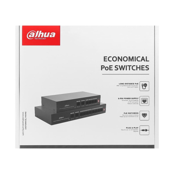Комутатор Dahua DH-PFS3006-4ET-36