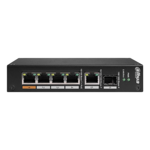 Комутатор Dahua DH-PFS3106-4ET-60