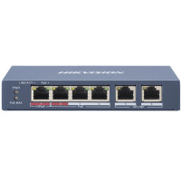 Коммутатор Hikvision DS-3E0106HP-E