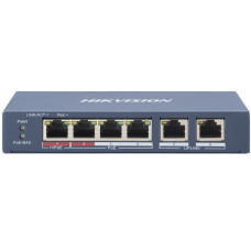 Коммутатор Hikvision DS-3E0106HP-E