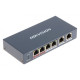 Коммутатор Hikvision DS-3E0106HP-E