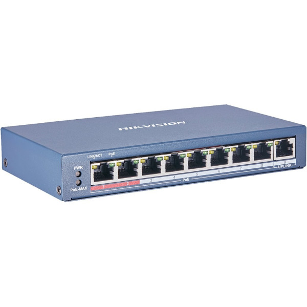 Коммутатор Hikvision DS-3E0109P-E(C)