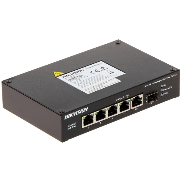 Коммутатор Hikvision DS-3T0306HP-E/HS