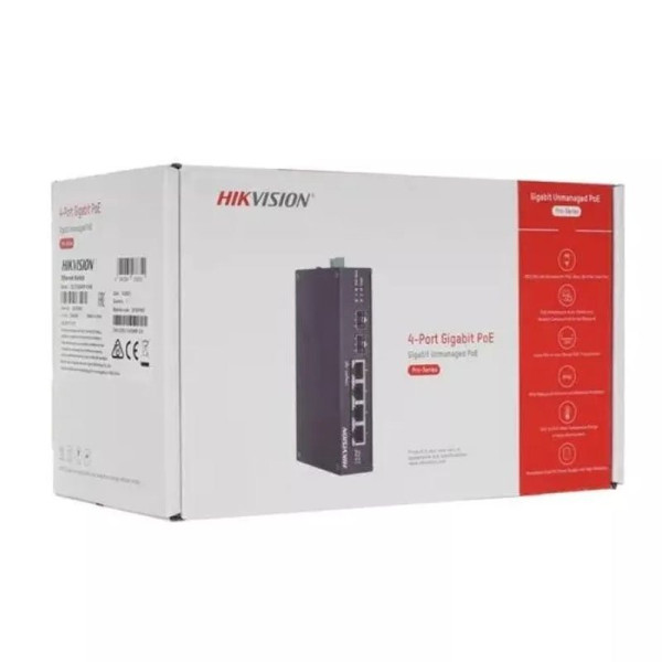 Коммутатор Hikvision DS-3T0506HP-E/HS