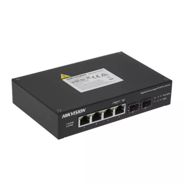 Коммутатор Hikvision DS-3T0506HP-E/HS