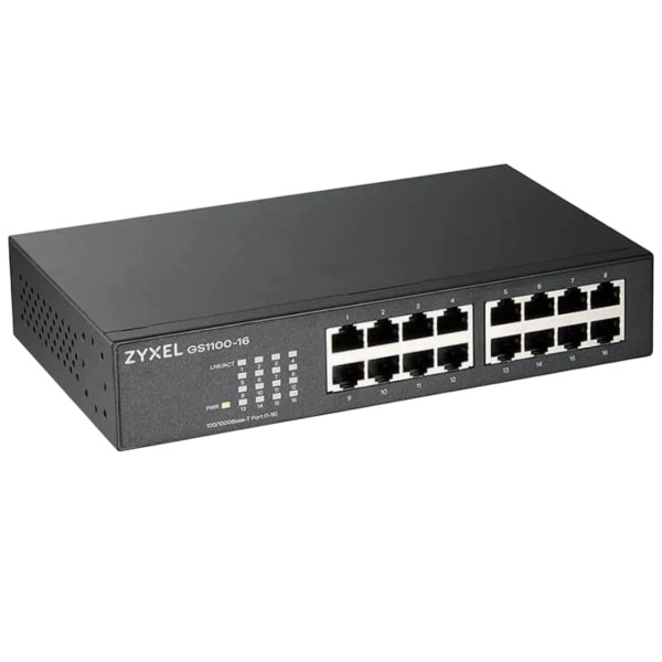 Коммутатор ZYXEL GS1100-16 (GS1100-16-EU0103F)