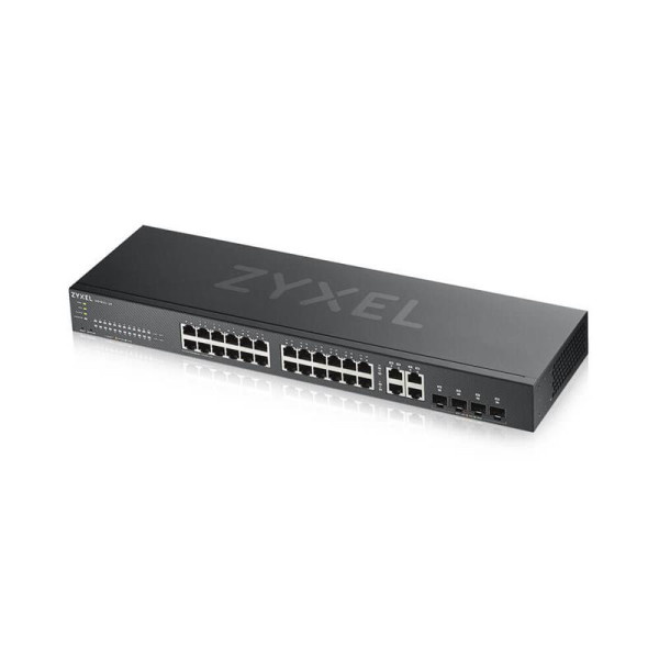 Комутатор ZYXEL GS1920-24V2 (GS1920-24V2-EU0101F) (24xGE, 4xGE/SFP, Smart,NebulaFlex)