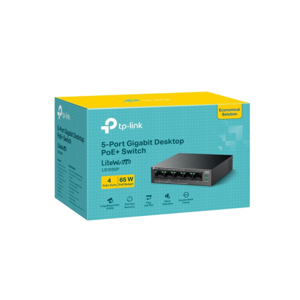 Комутатор TP-Link LS105GP