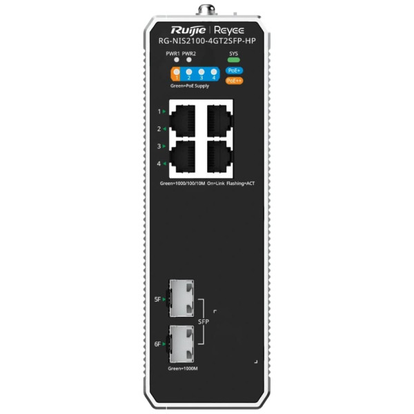 Комутатор Ruijie Reyee RG-NIS2100-4GT2SFP-HP