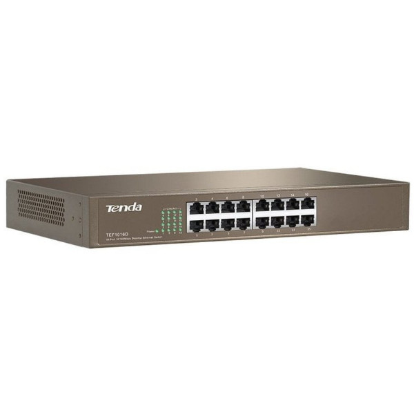 Комутатор Tenda TEF1016D