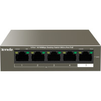 Комутатор Tenda TEF1105P-4-63W