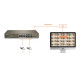 Комутатор Tenda TEF1118P-16-150W