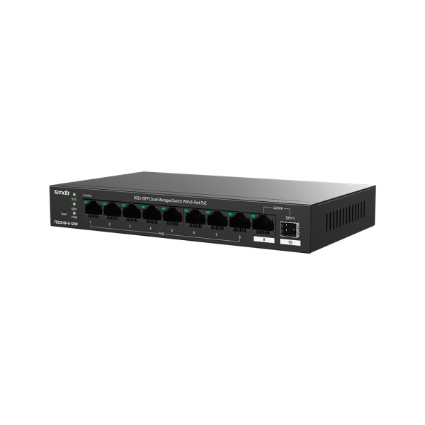 Коммутатор Tenda TEG2210P-8-120W