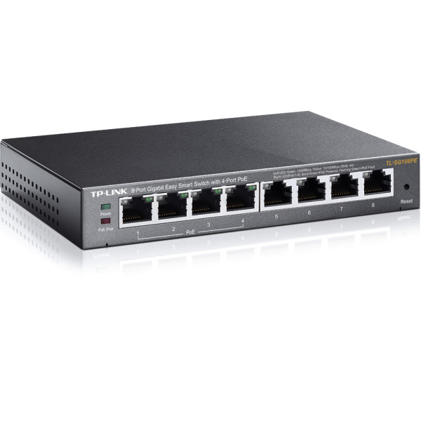 Коммутатор TP-Link TL-SG108PE