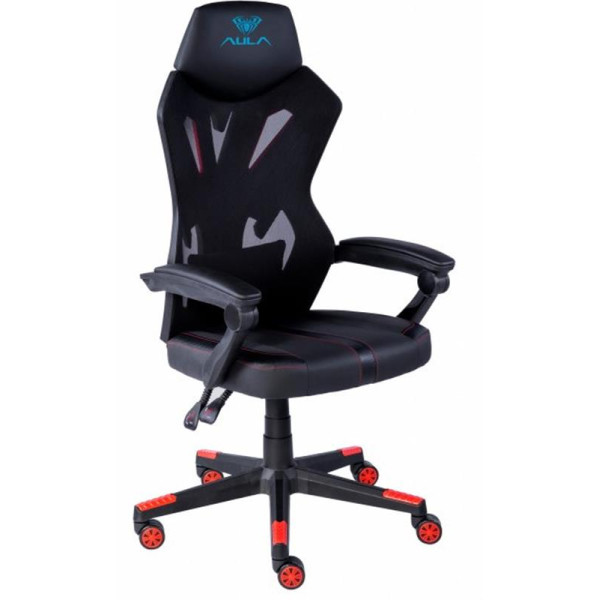 Кресло для геймеров Aula F010 Gaming Chair Black/Red (6948391286228)