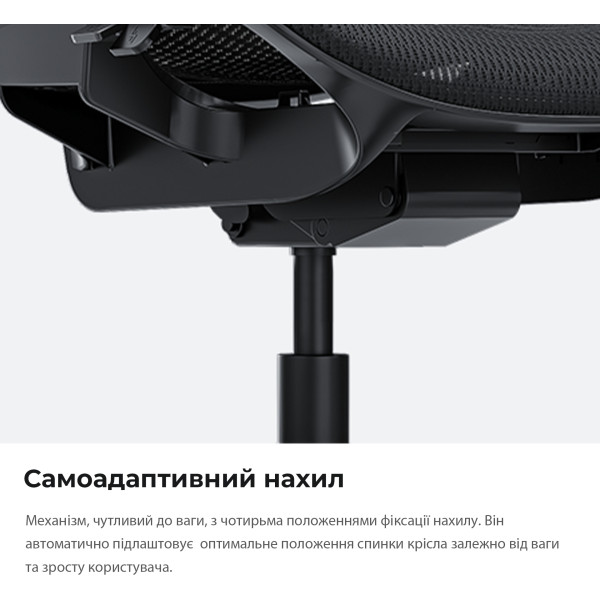 Крісло для геймерів Anda Seat X-Air Pro Size XL Mesh Gray Twilight (AD-WY-01-GGSP-G01)