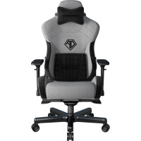 Крісло для геймерів Anda Seat T-Pro 2 Size XL Linen Grey/Black (AD12XLLA-01-GB-F)