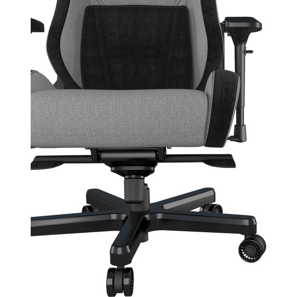 Крісло для геймерів Anda Seat T-Pro 2 Size XL Linen Grey/Black (AD12XLLA-01-GB-F)