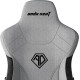 Крісло для геймерів Anda Seat T-Pro 2 Size XL Linen Grey/Black (AD12XLLA-01-GB-F)