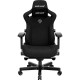 Крісло для геймерів Anda Seat Kaiser 3 Size XL Fabric Black (AD12YDC-XL-01-B-CF)