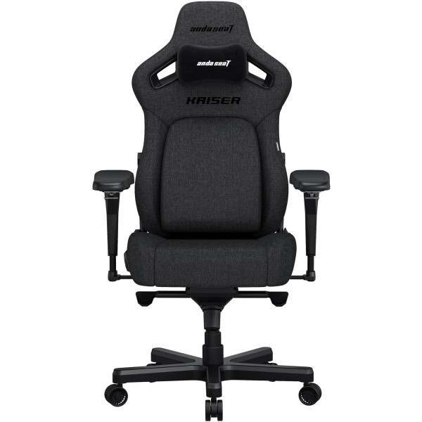 Крісло для геймерів Anda Seat Kaiser 4 Size L Dark Grey Fabric (AD12YDDC-L-20-GB-CF)