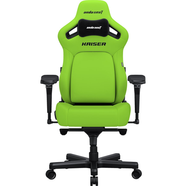 Крісло для геймерів Anda Seat Kaiser 4 Size XL Cyber Green PVC (AD12YDDC-XLL-20-C-PV/C-01)