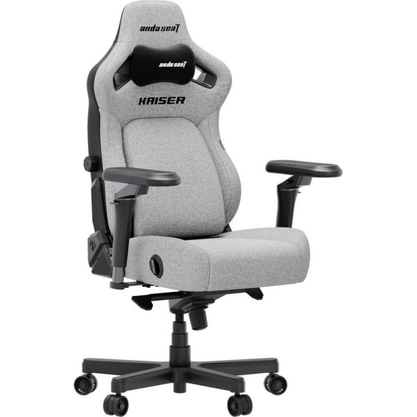 Крісло для геймерів Anda Seat Kaiser 4 V2 Size XL PVC Gray Fabric (AD12YDDC-XLL-20-G-CF-03)
