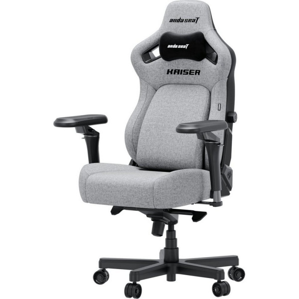 Крісло для геймерів Anda Seat Kaiser 4 V2 Size XL PVC Gray Fabric (AD12YDDC-XLL-20-G-CF-03)