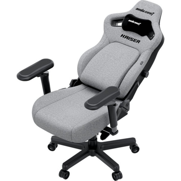 Крісло для геймерів Anda Seat Kaiser 4 V2 Size XL PVC Gray Fabric (AD12YDDC-XLL-20-G-CF-03)