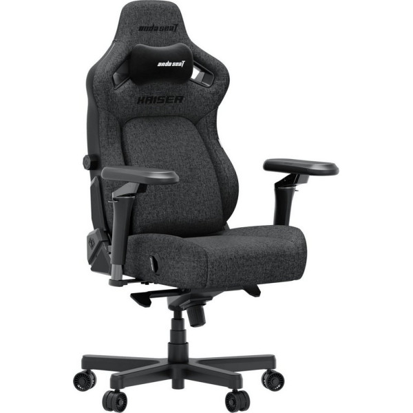 Крісло для геймерів Anda Seat Kaiser 4 V2 Size XL PVC Dark Gray Fabric (AD12YDDC-XLL-20-GB-CF-03)