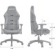Крісло для геймерів Anda Seat Luna Size L Grey (AD18-44-G-F)