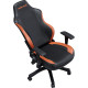 Крісло для геймерів Anda Seat Luna Size L PVC Black/Orange (AD18-48-BO-PV)
