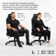 Крісло для геймерів Anda Seat Novis Size L Dark Gray (AD23-L-01-GB-F)