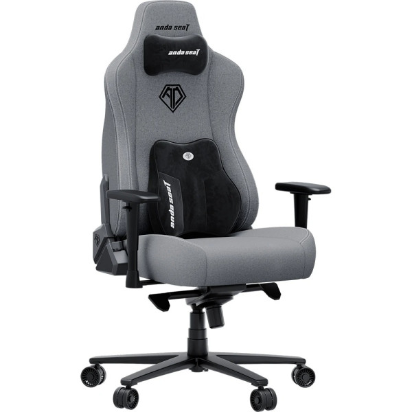 Крісло для геймерів Anda Seat Novis Plus Size XL Fabric Grey (AD23YC-XL-01-G-F-G04)