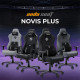 Крісло для геймерів Anda Seat Novis Plus Size XL Fabric Grey (AD23YC-XL-01-G-F-G04)