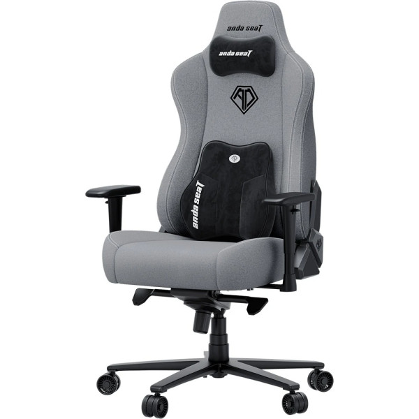 Крісло для геймерів Anda Seat Novis Plus Size XL Fabric Grey (AD23YC-XL-01-G-F-G04)