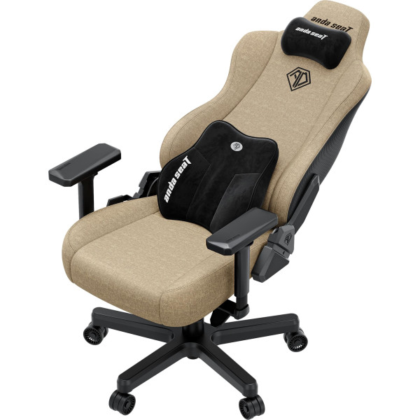 Крісло для геймерів Anda Seat Kaiser 3E XL Dark Beige Fabric (AD23YC-XL-09-H-CF-H01)