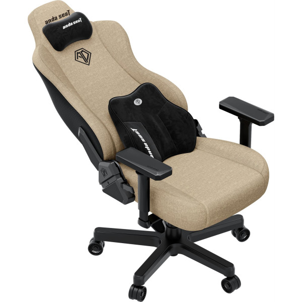 Крісло для геймерів Anda Seat Kaiser 3E XL Dark Beige Fabric (AD23YC-XL-09-H-CF-H01)