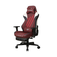 Кресло для геймеров 1stPlayer Duke Black/White/Red