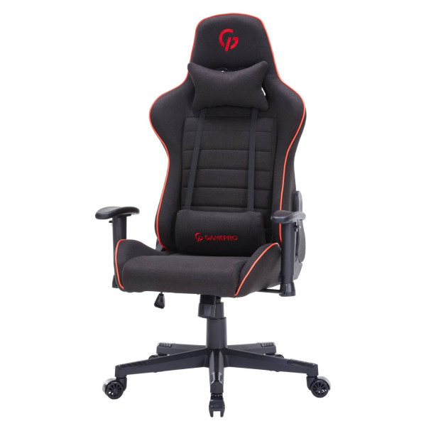 Кресло для геймеров GamePro GC575FB Black/Red