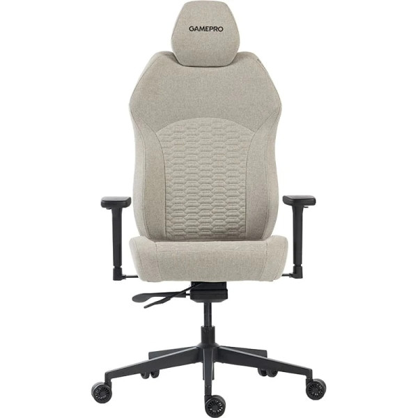Кресло для геймеров GamePro GC760LG Fabric Light Gray