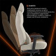 Кресло для геймеров GamePro GC760LG Fabric Light Gray