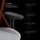 Кресло для геймеров GamePro GC925G Fabric Grey