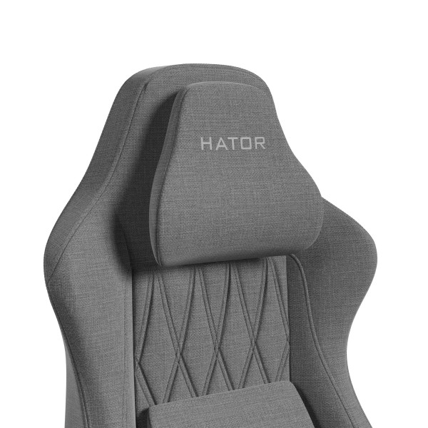 Кресло для геймеров Hator Darkside 3L Fabric Grey (HTC3016L)