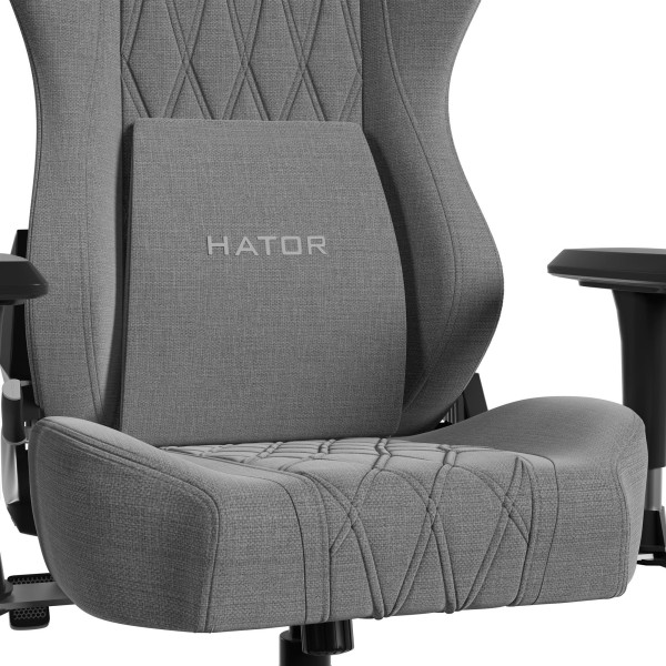 Кресло для геймеров Hator Darkside 3L Fabric Grey (HTC3016L)