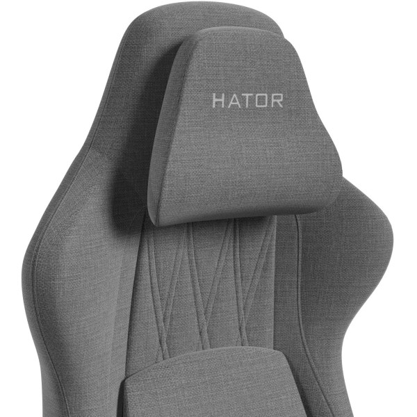Кресло для геймеров Hator Darkside 3M Fabric Grey (HTC3016M)