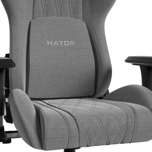 Кресло для геймеров Hator Darkside 3M Fabric Grey (HTC3016M)