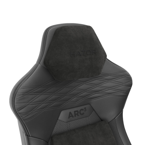 Кресло для геймеров Hator Arc 3 XL PU Black (HTC3400XL)